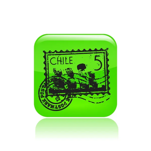 Illustration vectorielle d'une icône Chili — Image vectorielle