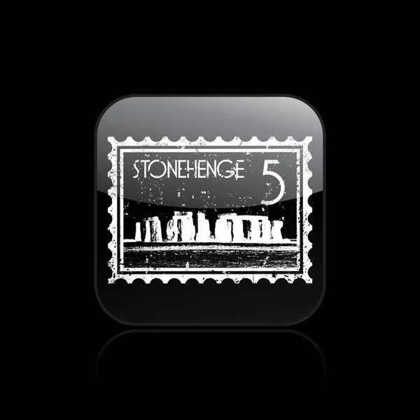 Ilustração vetorial do único ícone de Stonehenge —  Vetores de Stock