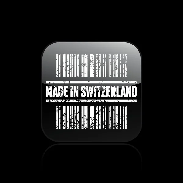 Illustration vectorielle d'une icône suisse unique — Image vectorielle