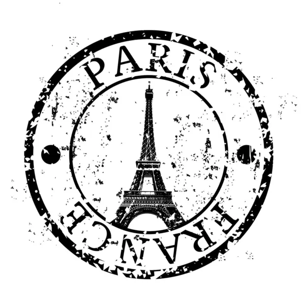 Vectorillustratie van geïsoleerde Parijs pictogram — Stockvector