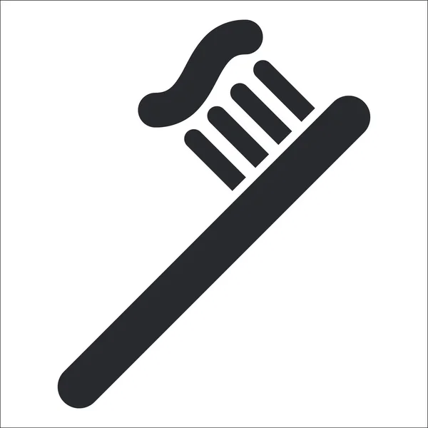 Illustration vectorielle de l'icône du dentifrice isolé — Image vectorielle
