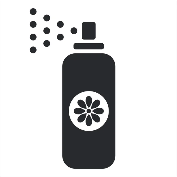 Vector illustration of isolated spray icon — Stock Vector