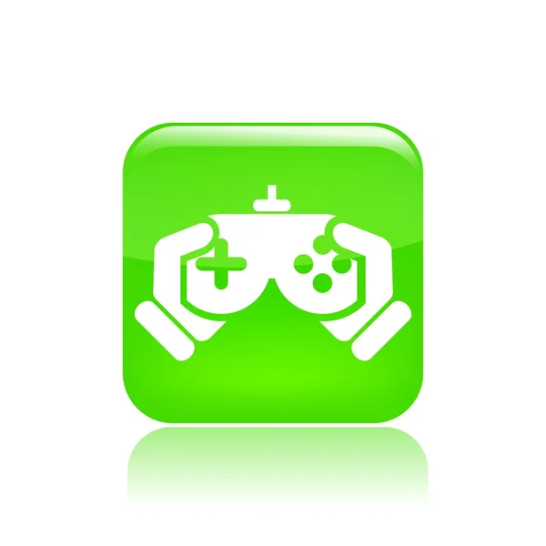 Illustration vectorielle d'une icône isolée de jeu vidéo — Image vectorielle