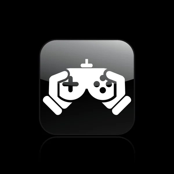 Ilustración vectorial del icono de un videojuego — Vector de stock