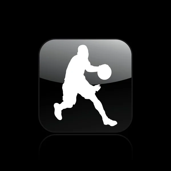 Ilustração vetorial do ícone de basquete isolado —  Vetores de Stock