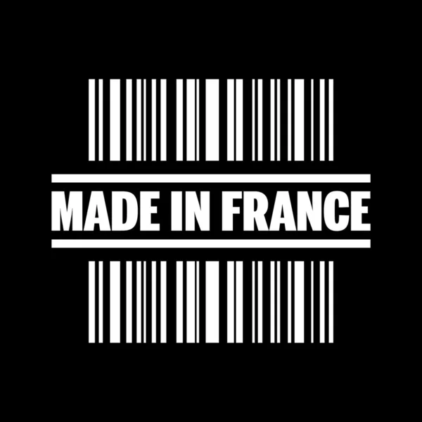 Εικονογράφηση φορέας απομονωμένες έκανε στη Γαλλία εικονίδιο — Διανυσματικό Αρχείο