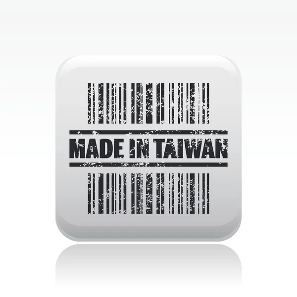 Illustration vectorielle de l'icône Made in Taiwan — Image vectorielle