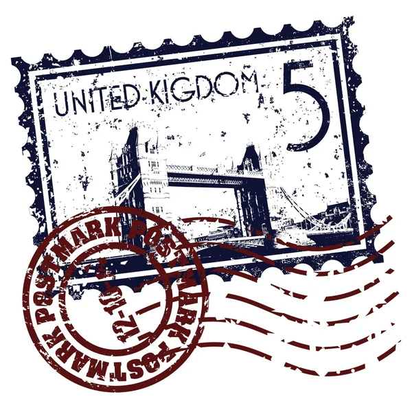 Illustration vectorielle d'une seule icône britannique — Image vectorielle