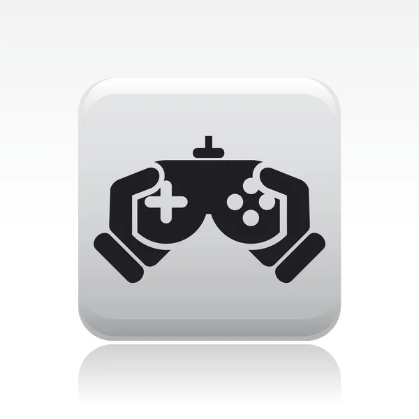 Ilustração vetorial do ícone isolado do videogame — Vetor de Stock