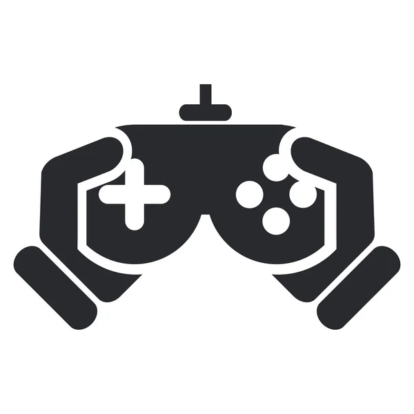 Illustration vectorielle de l'icône de jeu vidéo isolé — Image vectorielle