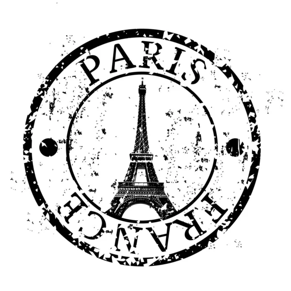 Illustrazione vettoriale dell'icona isolata di Parigi — Vettoriale Stock