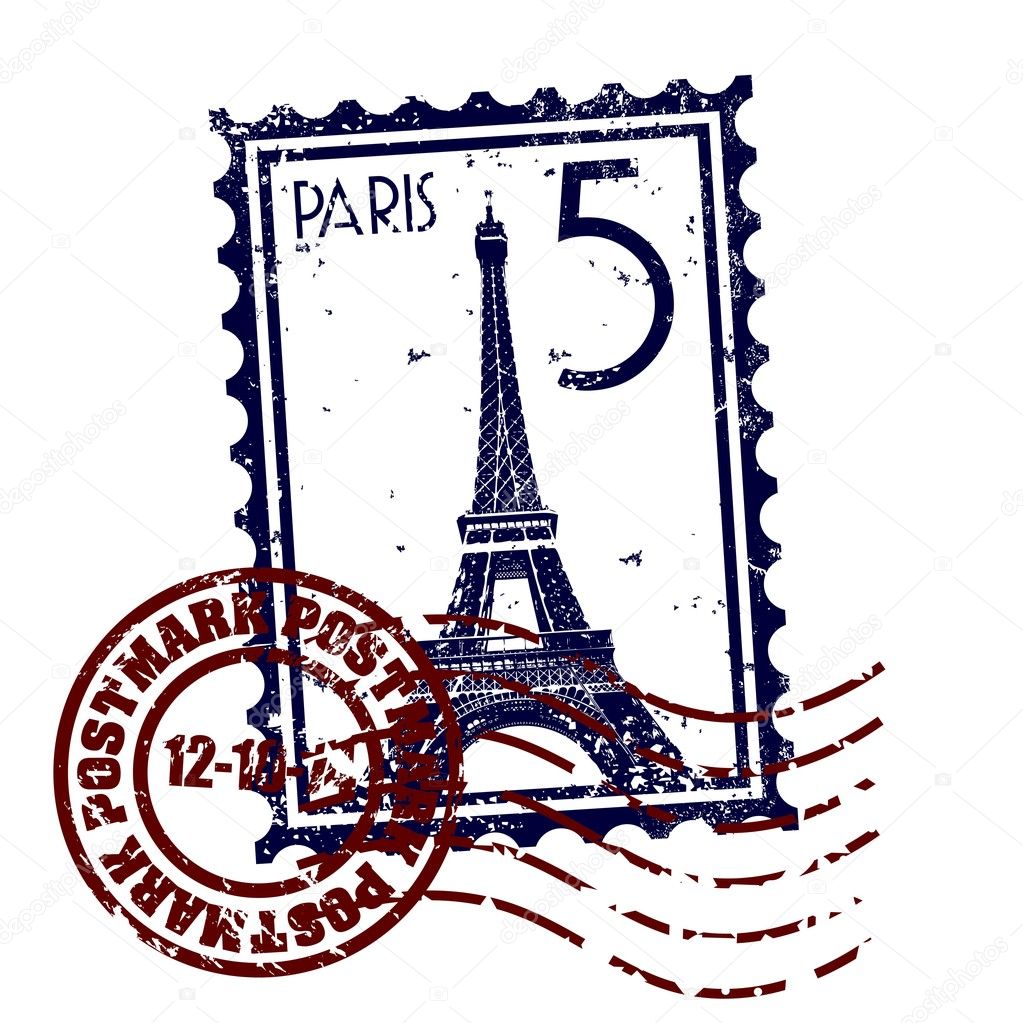 Vector illustration of single Paris icon