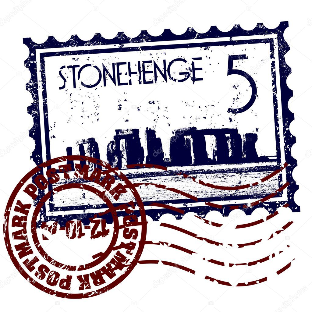 Vector illustration of single Stonehenge icon