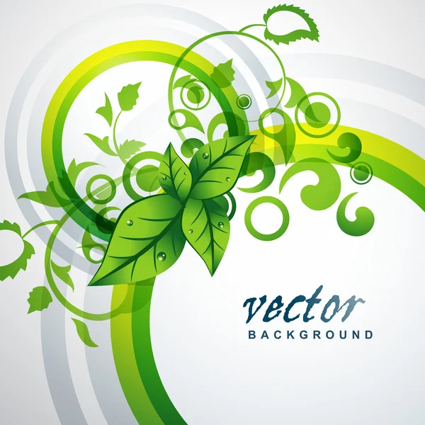 Leaf background — Stock Vector