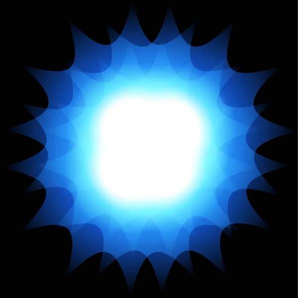 Vektor vackra defocus ljus på svart bakgrund — Stock vektor