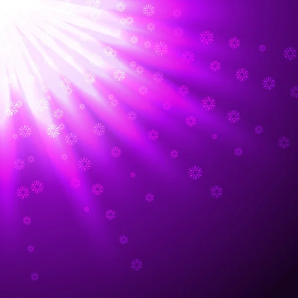 光線のベクトルの背景 — ストックベクタ
