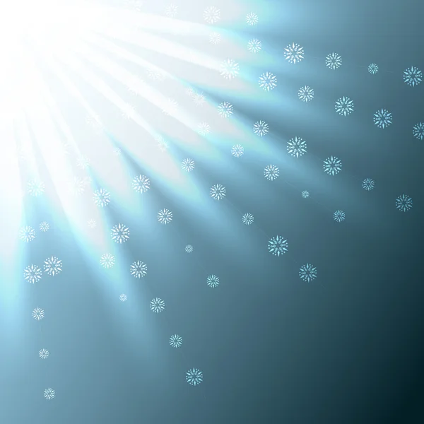 光線のベクトルの背景 — ストックベクタ