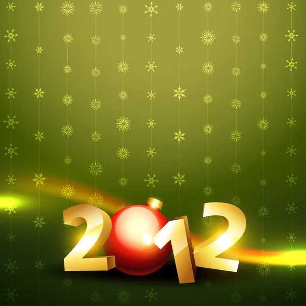 Šťastný nový rok pozadí — Stockový vektor