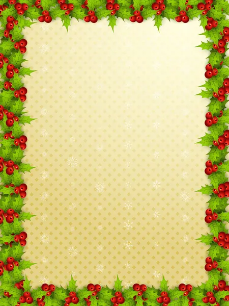 Frontières de Noël — Image vectorielle