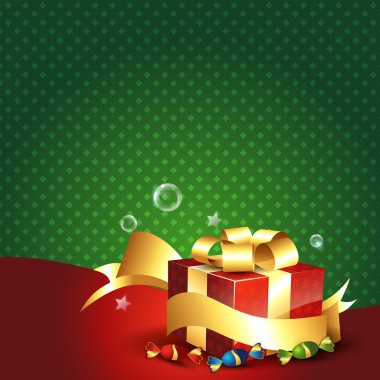 vector gift box clipart