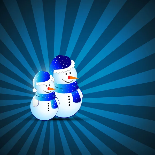 Vecteur Bonhomme de neige — Image vectorielle