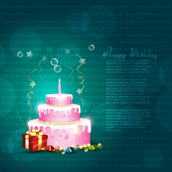 stock vector happy birthday