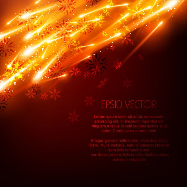 Glowing vector background — Stock Vector