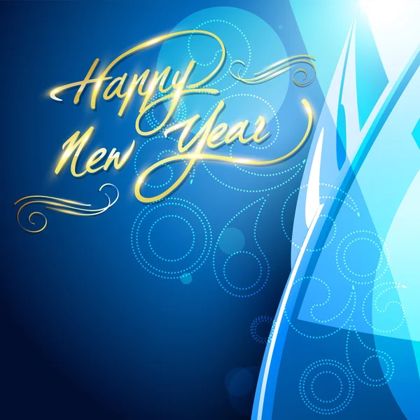 2012 nouvelle année design — Image vectorielle