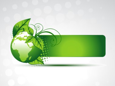 Vector green earth clipart