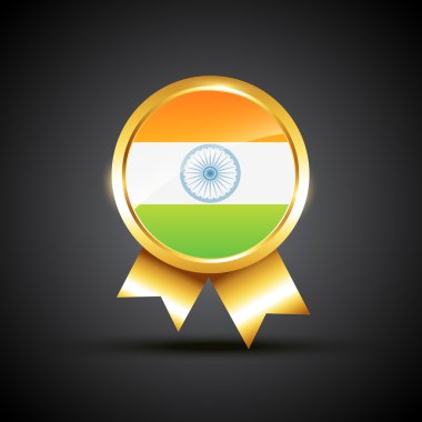Hindistan bayrağı etiketi