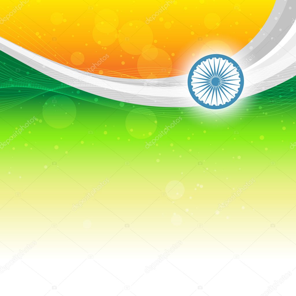 India Flag Clipart Hd PNG Abstract Indian Flag Theme Background Design Flag  Of India 15 August Flag Indian Festival PNG Image For Free Download