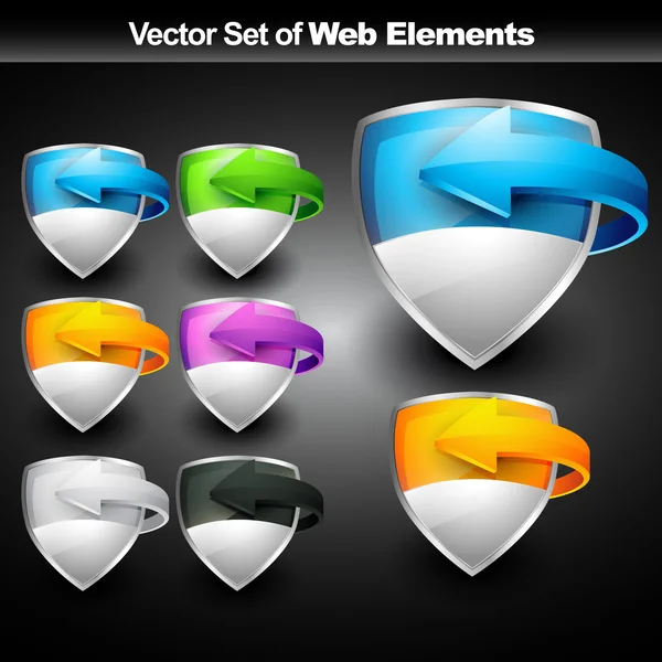 Elemento de visualización web — Vector de stock