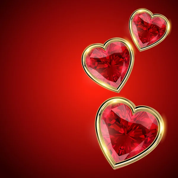 Valentinstag Herz — Stockvektor