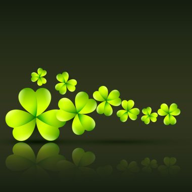 green st patrick's day vector clipart