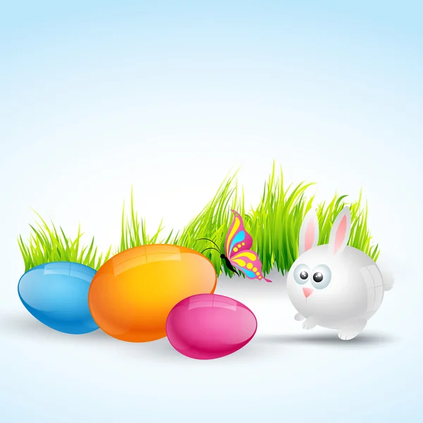 Illustration de Pâques colorée — Image vectorielle