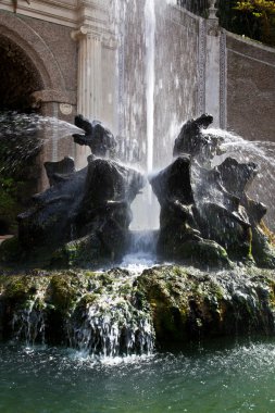 Dragons fountain, Villa d'Este - Tivoli clipart