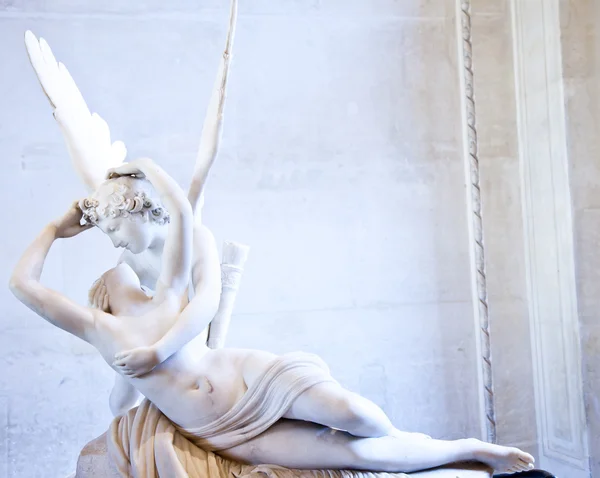 stock image Psyche revived by Cupid kiss