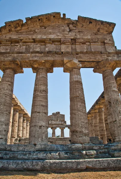 Paestum tempel - italien — Stockfoto