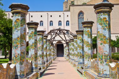 Santa Chiara Monastery - Naples clipart