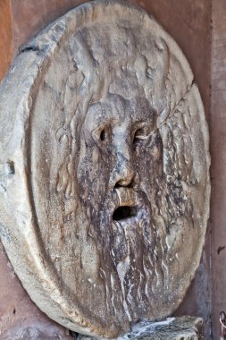 Mouth of truth, Rome clipart