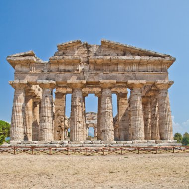 Paestum temple - Italy clipart