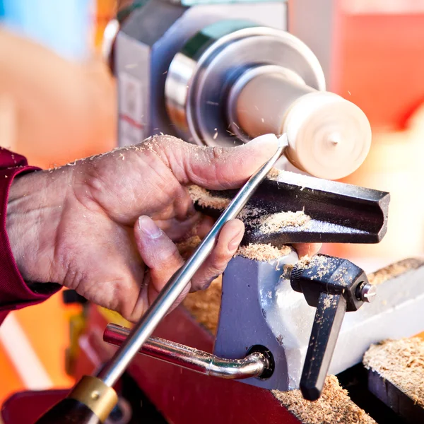 Turner at work — Stock Photo, Image