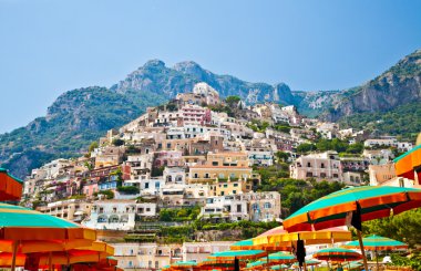 Positano görünümü