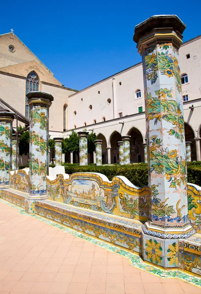 Монастир Санта Кьяра - Неаполь — стокове фото