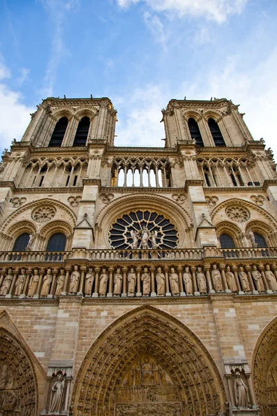 Catedral de Notre Dame - París — Foto de Stock