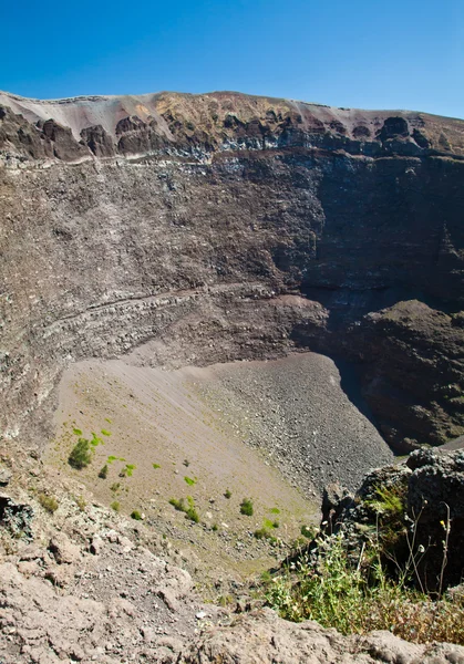 Vesuvius krater — Stockfoto