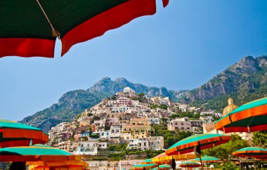 Positano görünümü