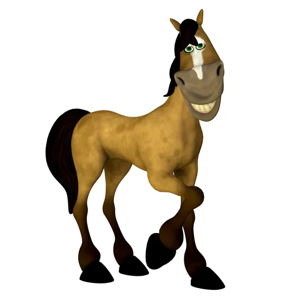 Tecknad häst - sexig — Stockfoto