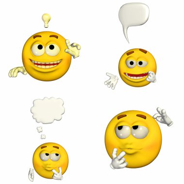Emoticon Pack - 1of9 clipart