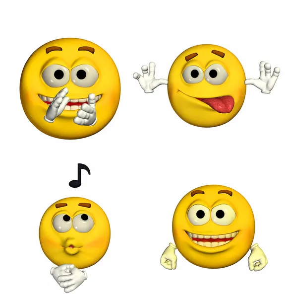 Emoticon Pack - 5of9 — Stock Photo, Image